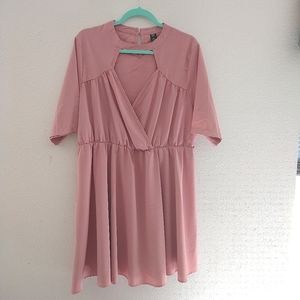 Dusty pink 2XL Shein dress